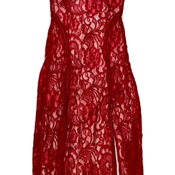 NWT XXS GUESS ALINA LACE DRESS - Picture 7 of 8